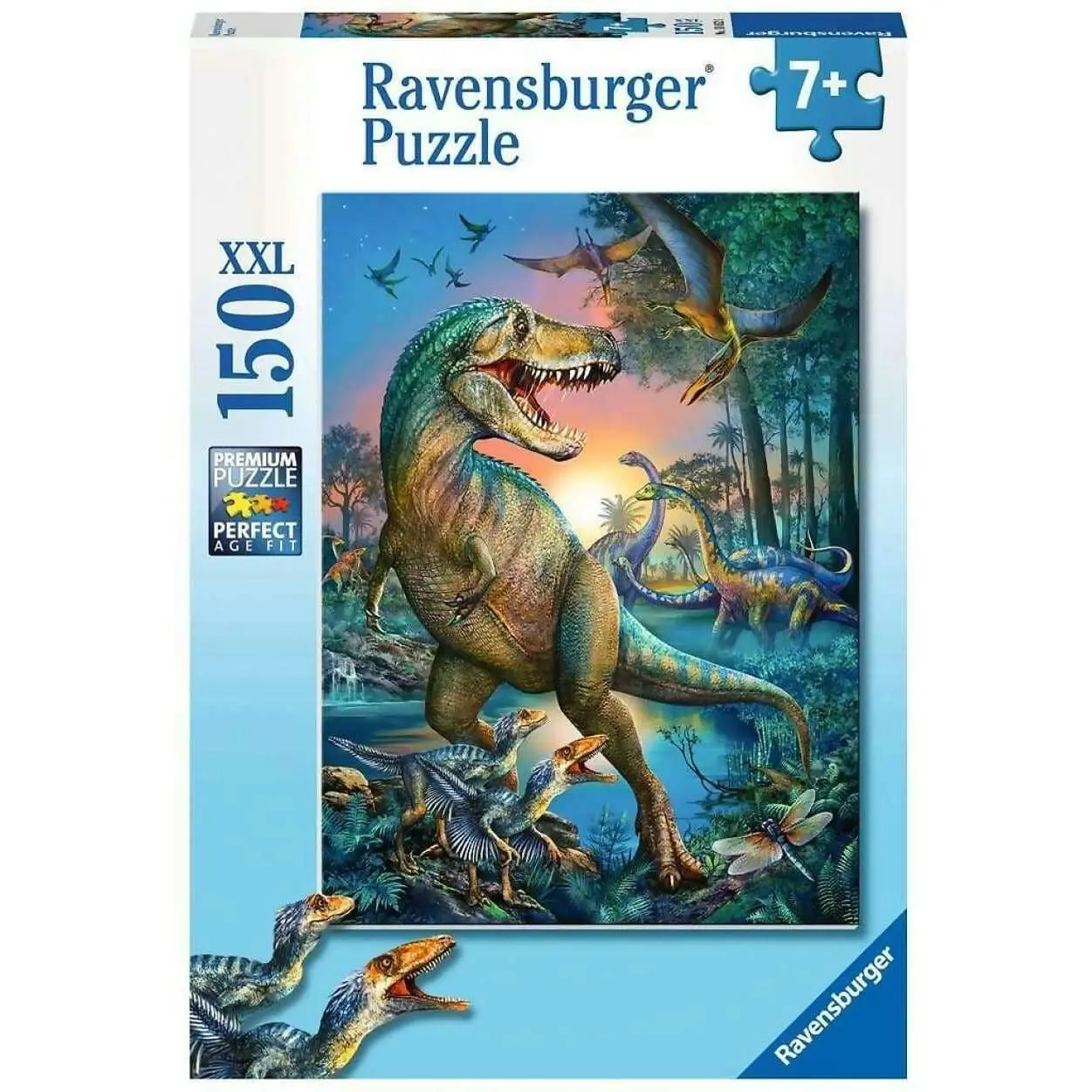 Ravensburger - Giant Prehistoric Dinosaur Xxl Jigsaw Puzzle 150 Pieces