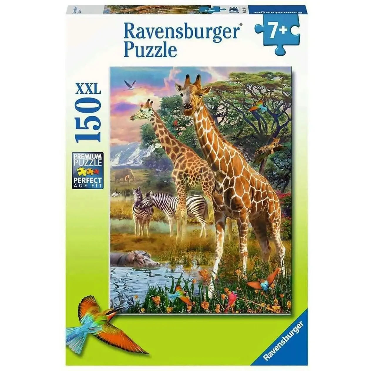 Ravensburger - Giraffes In The Colourful African Savannah Jigsaw Puzzle 150 Pieces