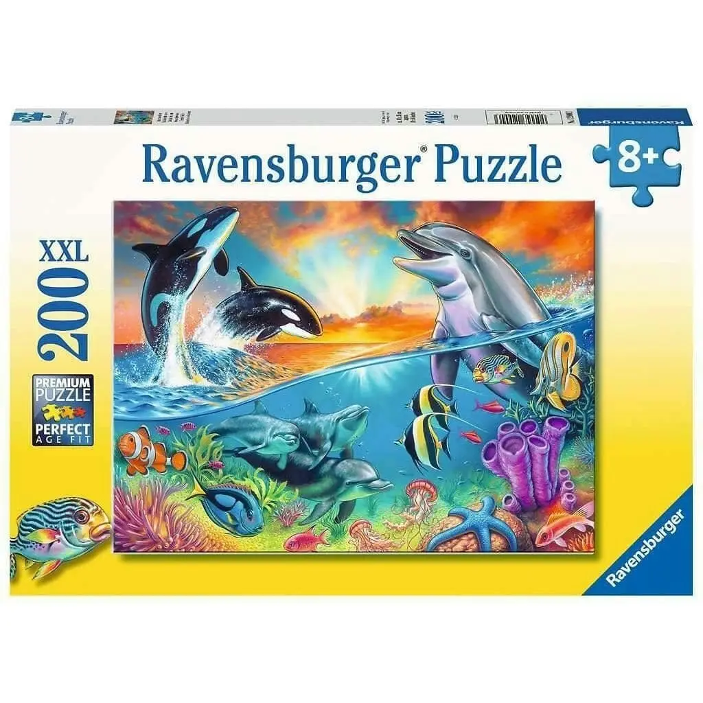 Ravensburger - Ocean Underwater Wildlife Jigsaw Puzzle 200 Pieces