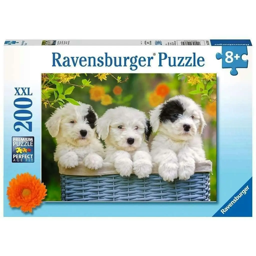 Ravensburger - Cuddly Puppies Jigsaw Puzzle 200 Pieces