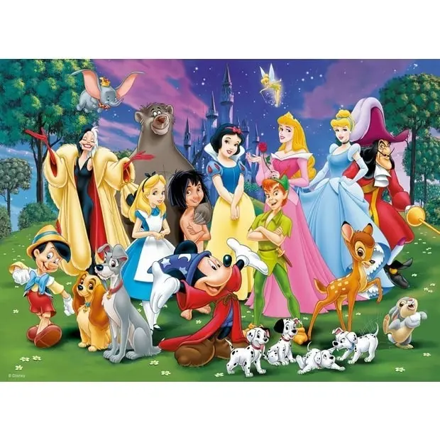 Ravensburger - Disney Favourites Jigsaw Puzzle 200 Pieces Xxl