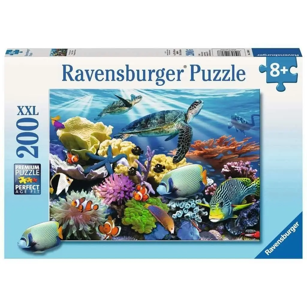 Ravensburger - Ocean Turtles Jigsaw Puzzle 200 Pieces