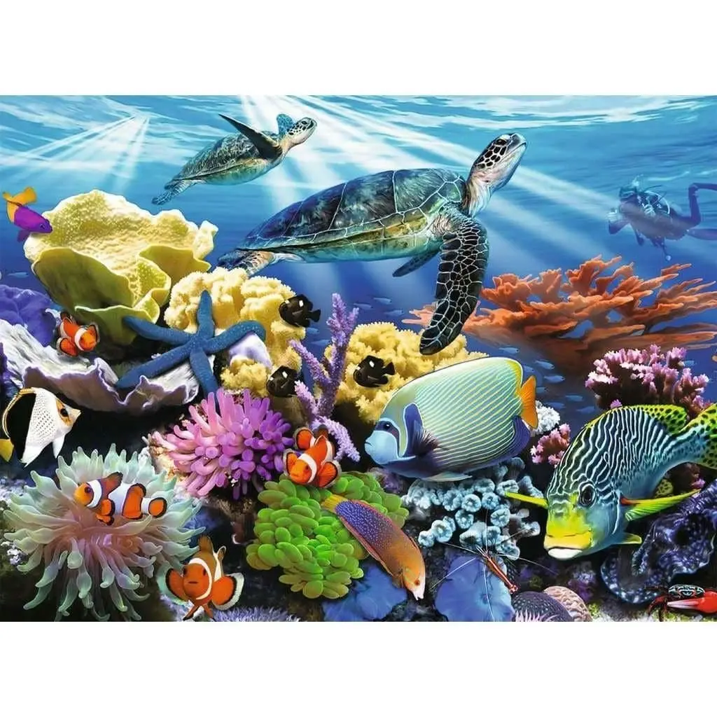 Ravensburger - Ocean Turtles Jigsaw Puzzle 200 Pieces