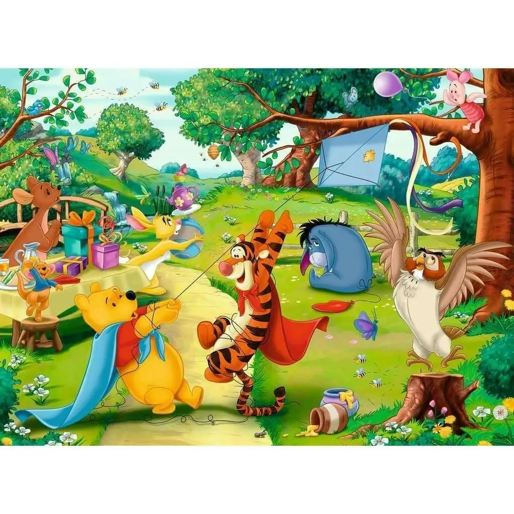 Ravensburger - Pooh To The Rescue Jigsaw Puzzle 100 Pieces Xxl