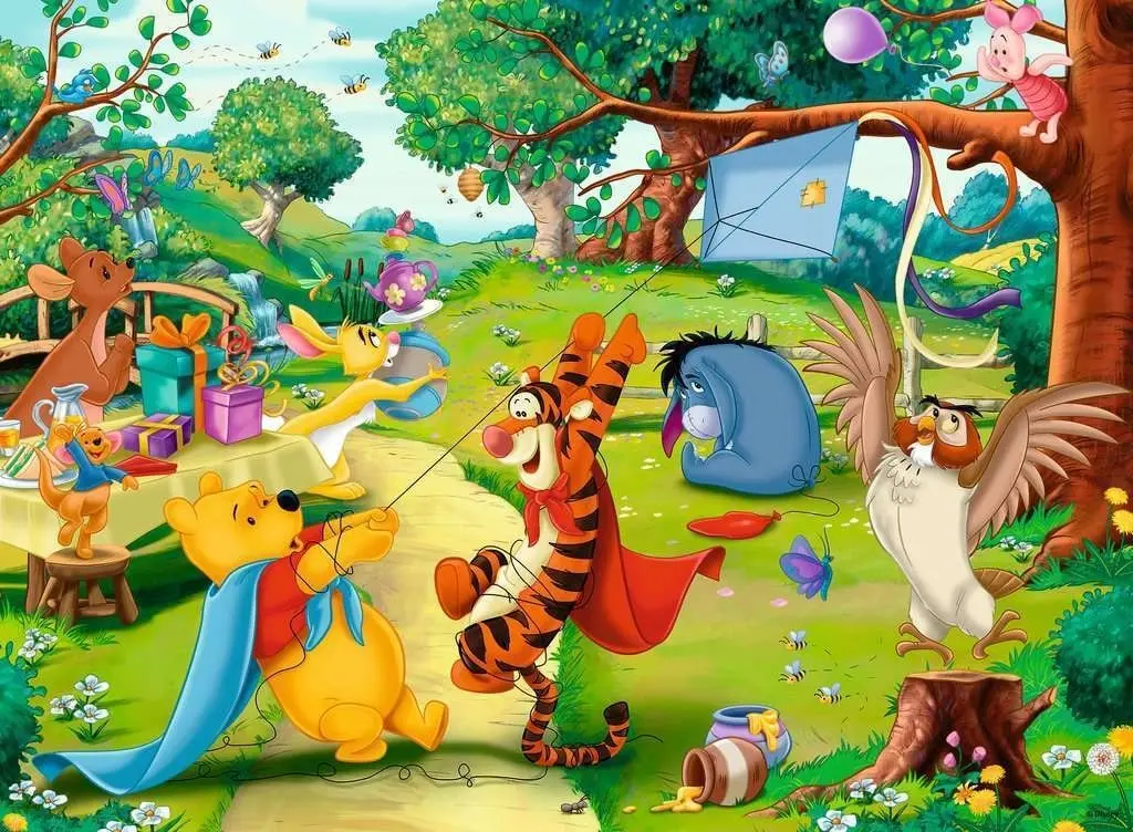 Ravensburger - Pooh To The Rescue Jigsaw Puzzle 100 Pieces Xxl