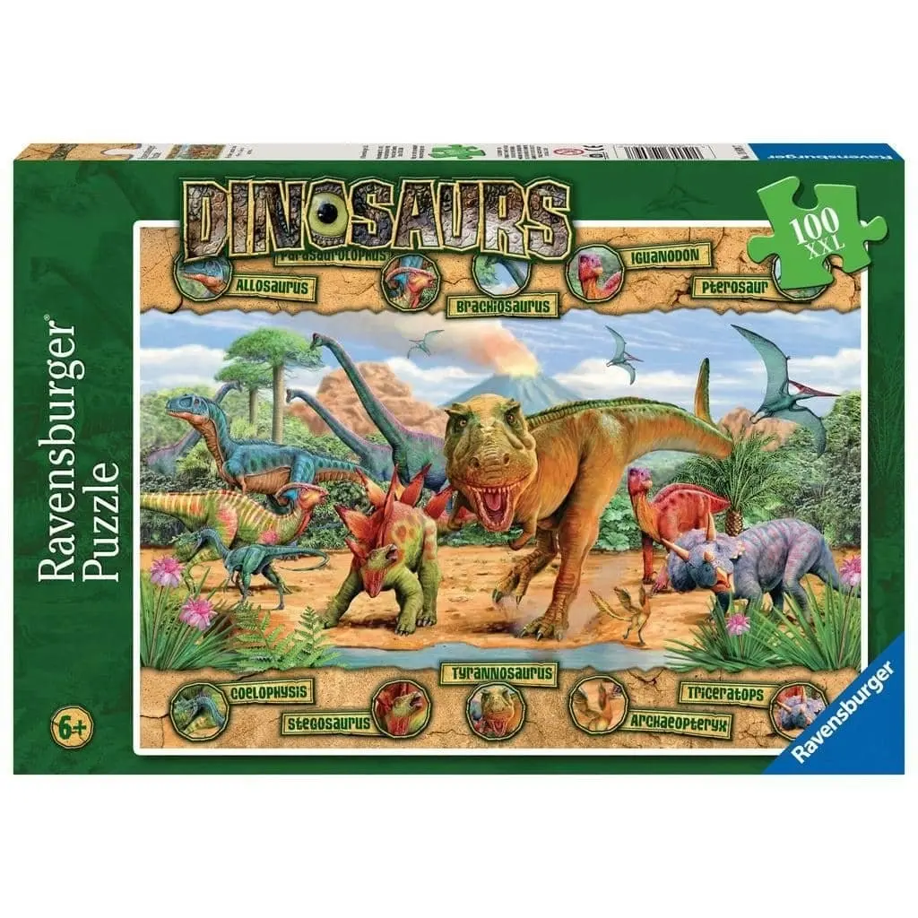 Ravensburger - Dinosaurs Jigsaw Puzzle 100 Pieces