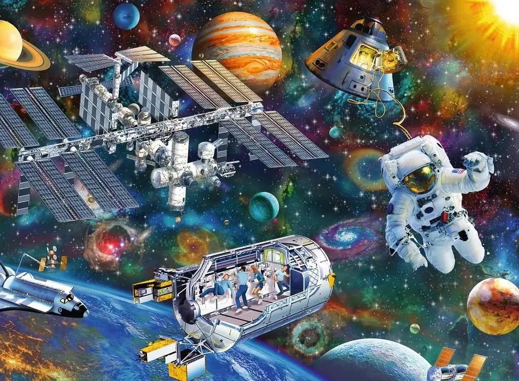 Ravensburger - Cosmic Exploration Puzzle 200 Xxl Pieces