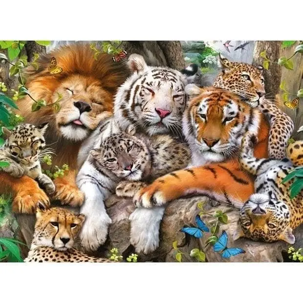 Ravensburger - Big Cat Nap Jigsaw Puzzle 200 Pieces