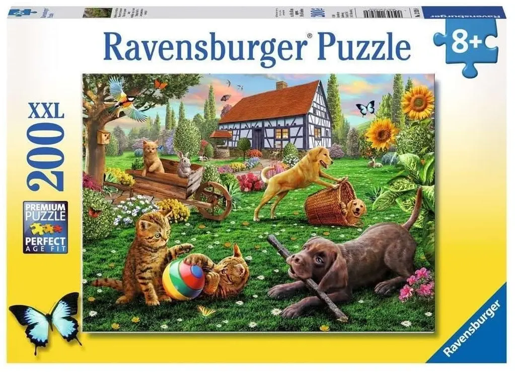 Ravensburger - Playing In The Yard Jigsaw Puzzle XXL 200 Pieces