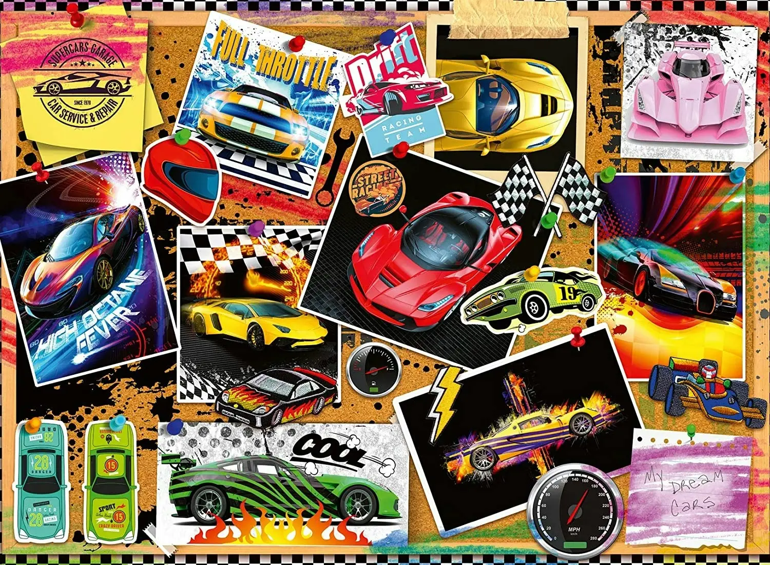 Ravensburger - Dream Cars Jigsaw Puzzle 100 Pieces