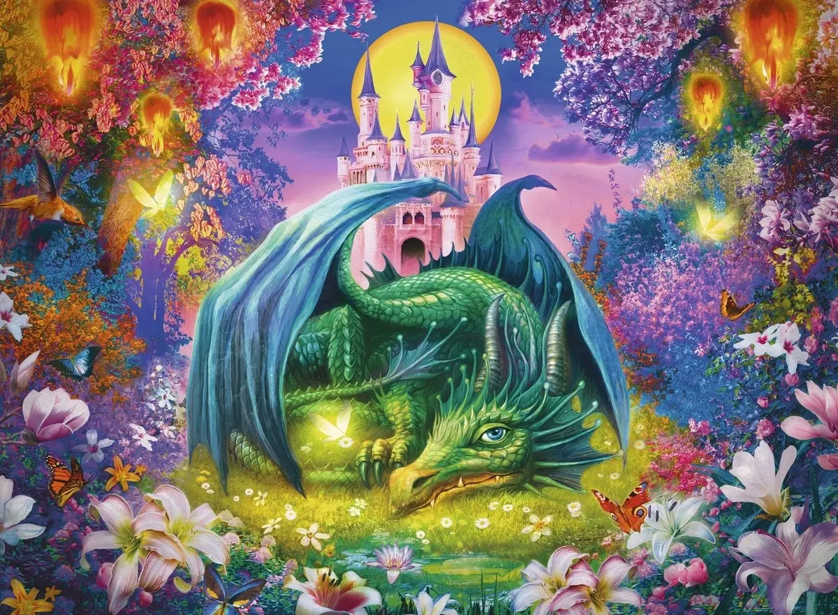 Ravensburger - Mystical Dragon 300 Pieces Xxl Jigsaw Puzzle