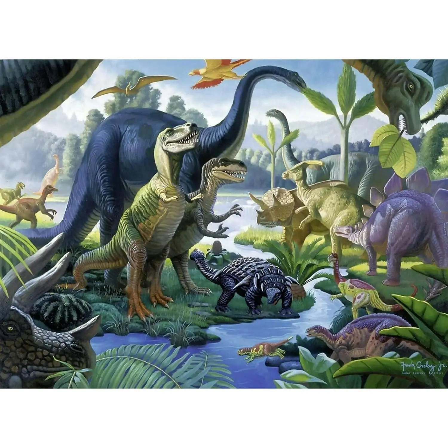 Ravensburger - Land Of The Giants Jigsaw Puzzle Xxl 100pc