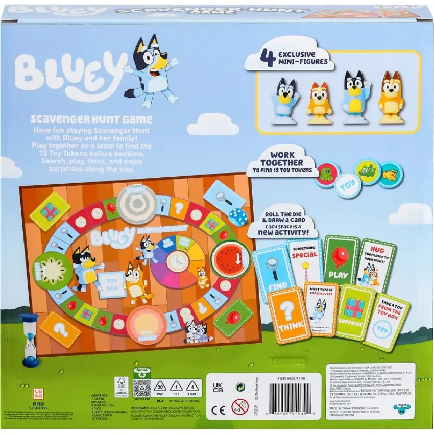 Bluey - Bluey Scavenger Hunt Game