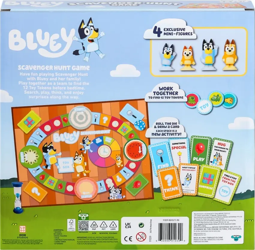 Bluey - Bluey Scavenger Hunt Game