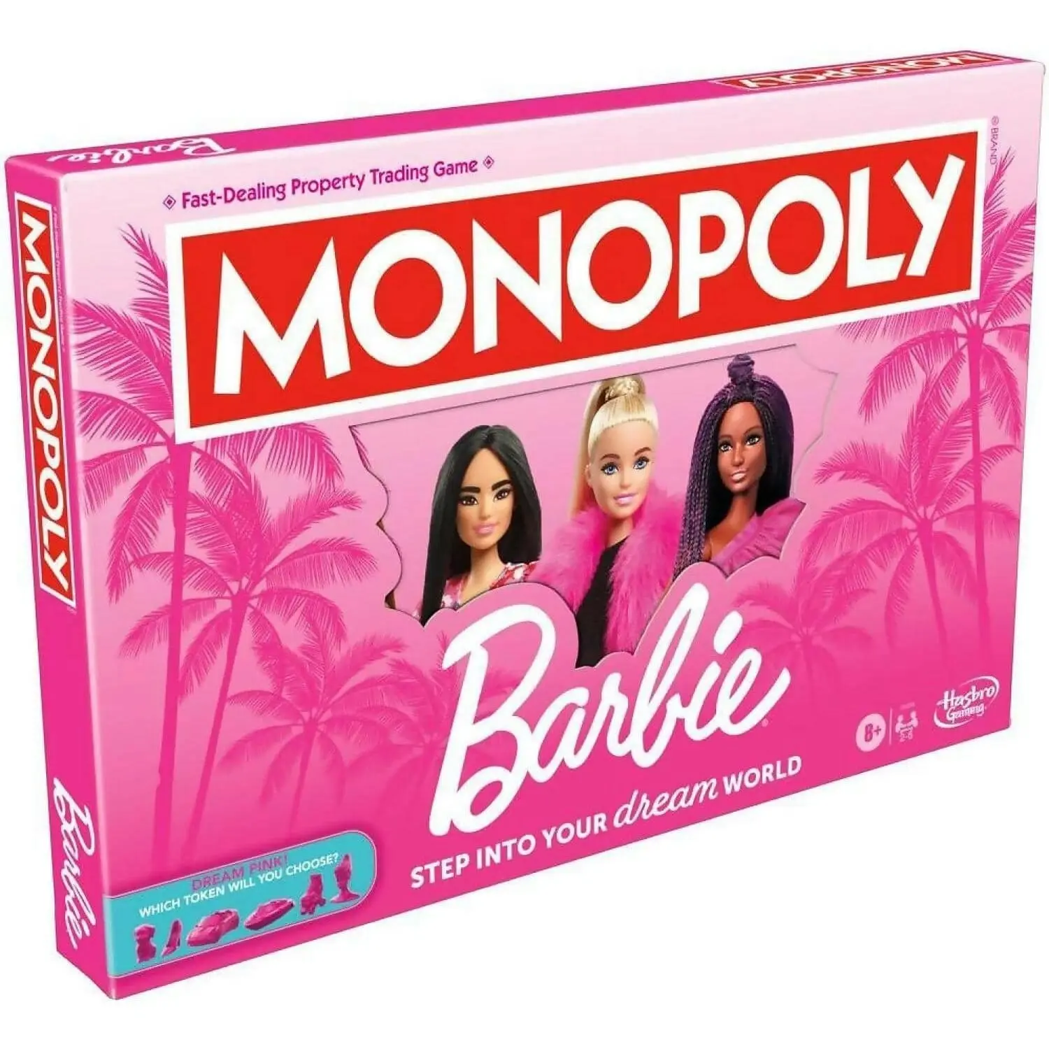 Monopoly - Barbie Edition Board Game - Hasbro