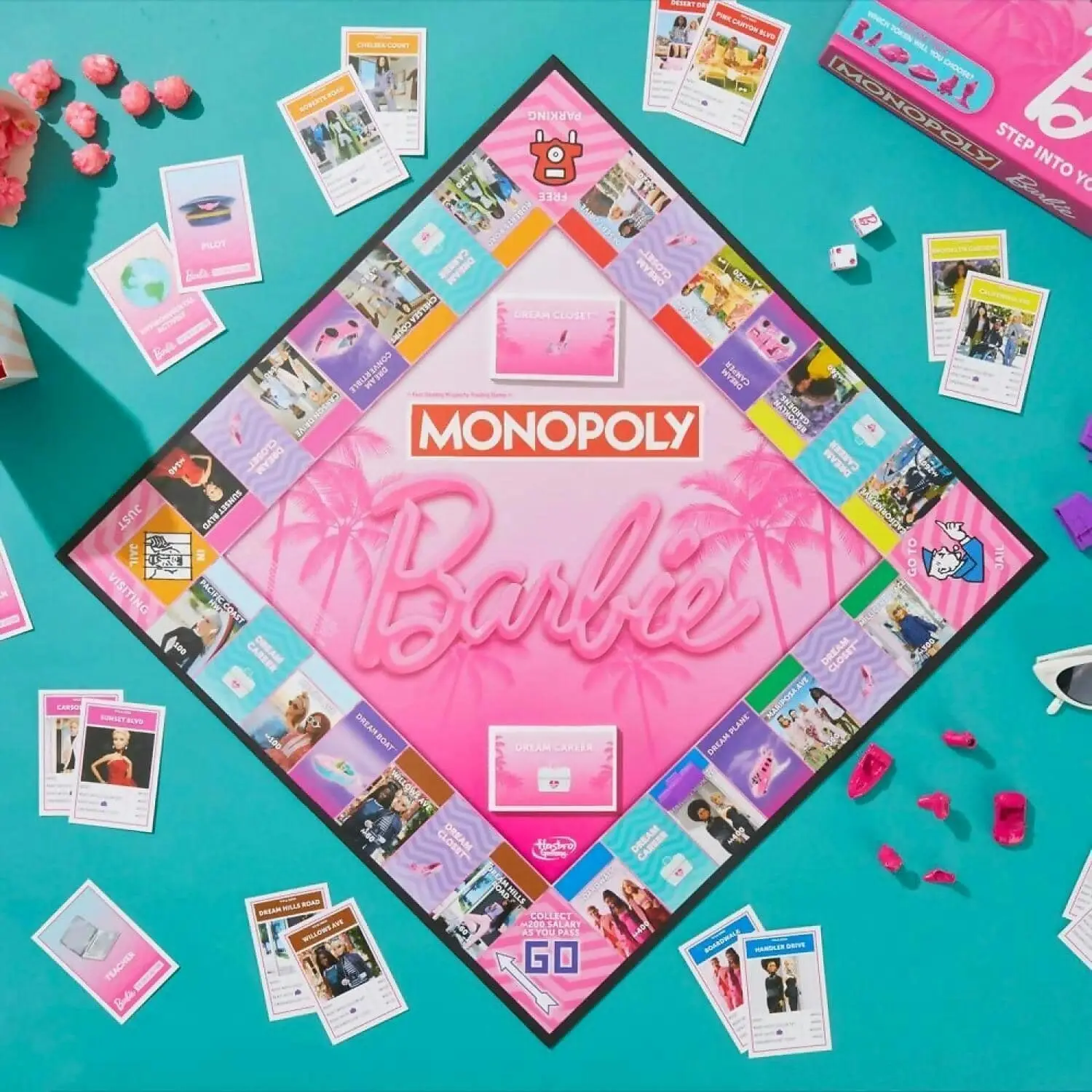 Monopoly - Barbie Edition Board Game - Hasbro