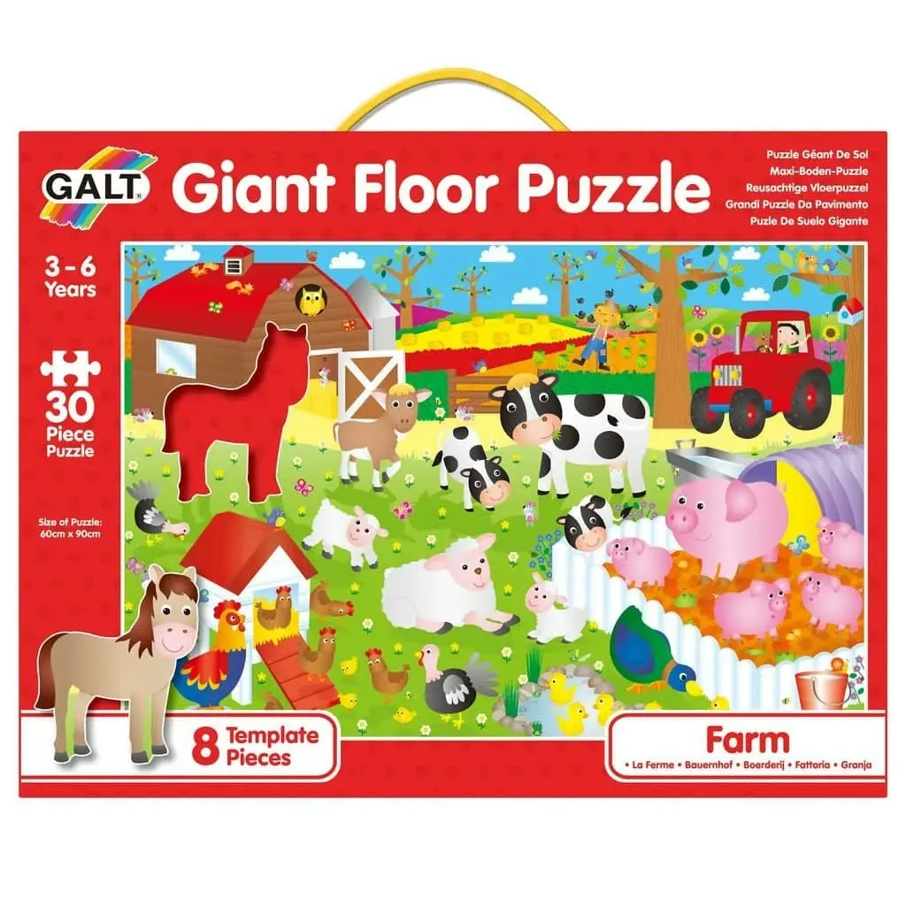 Galt - Giant Floor Puzzle - Farm