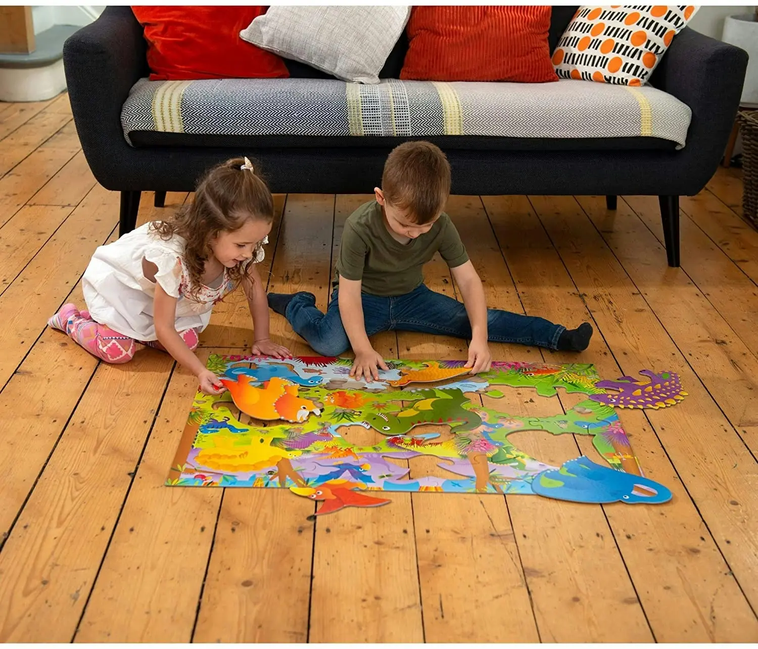 Galt - Dinosaurs Giant Floor Puzzle 36 Galt