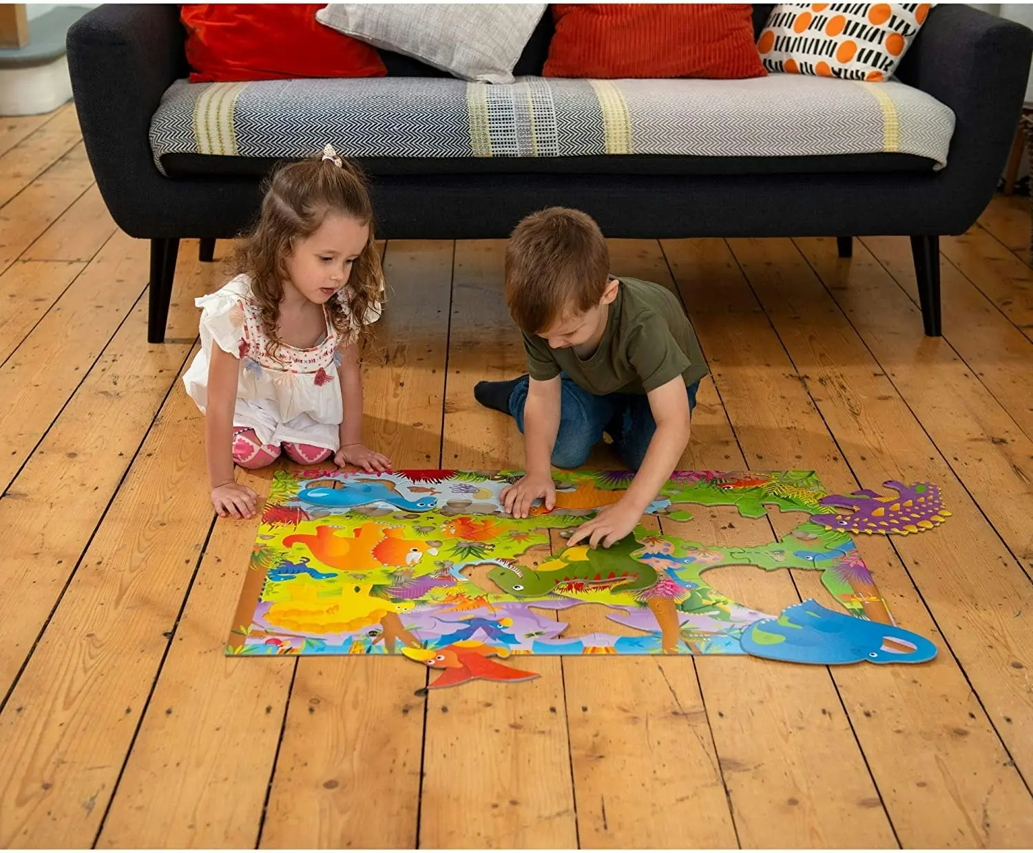 Galt - Dinosaurs Giant Floor Puzzle 36 Galt