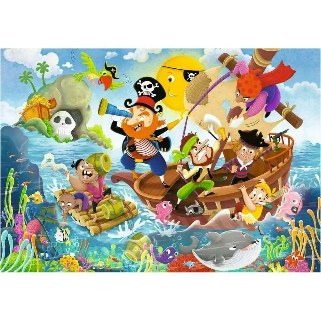 Ravensburger - Land Ahoy! Pirates Jigsaw Puzzle 24 Pieces