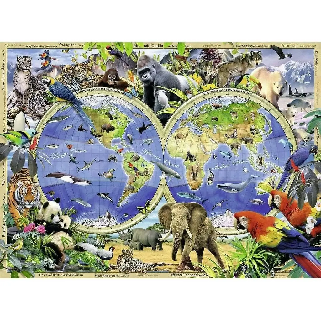 Ravensburger - World Of Wildlife Jigsaw Puzzle 300 Pieces