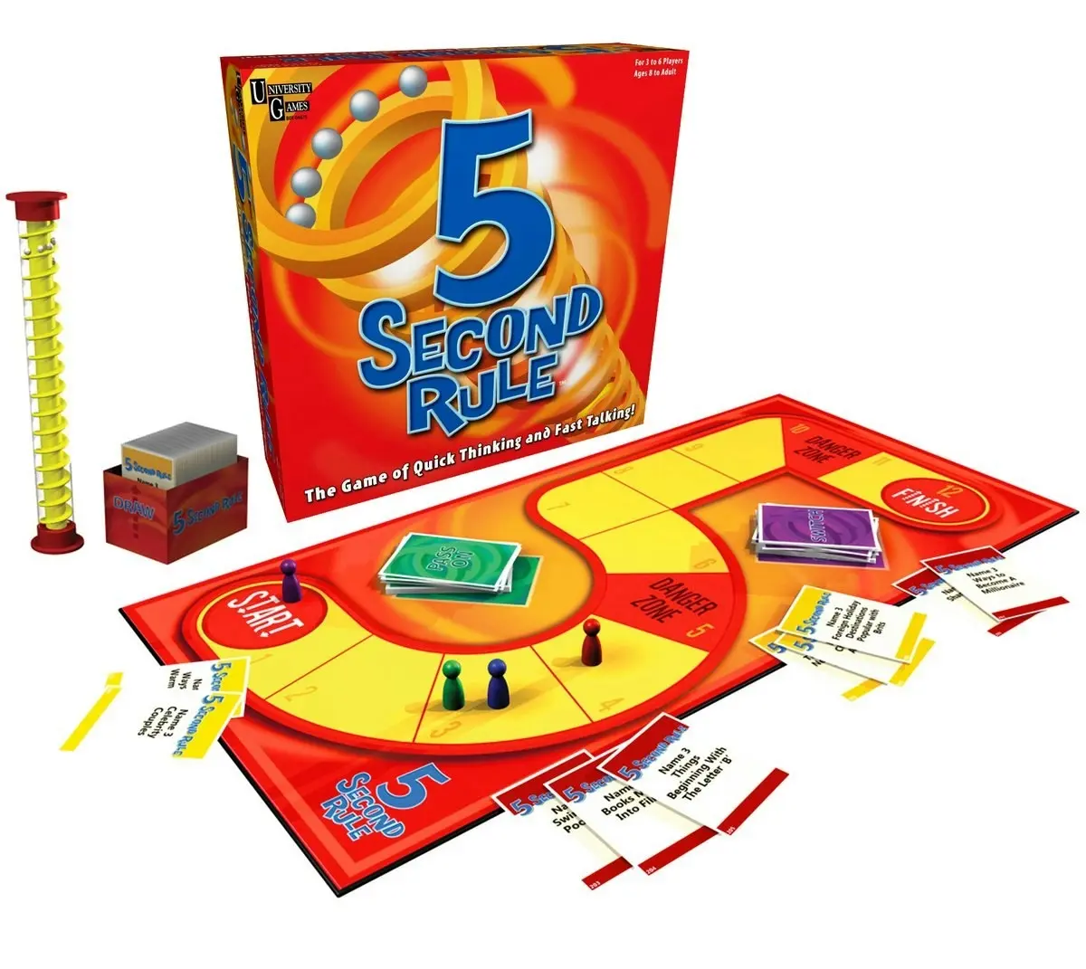 5 Second Rule Board Game - Iniversity Games