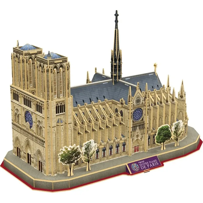 U Games - National Geographic Paris – Notre Dame 3d Puzzle 128pc