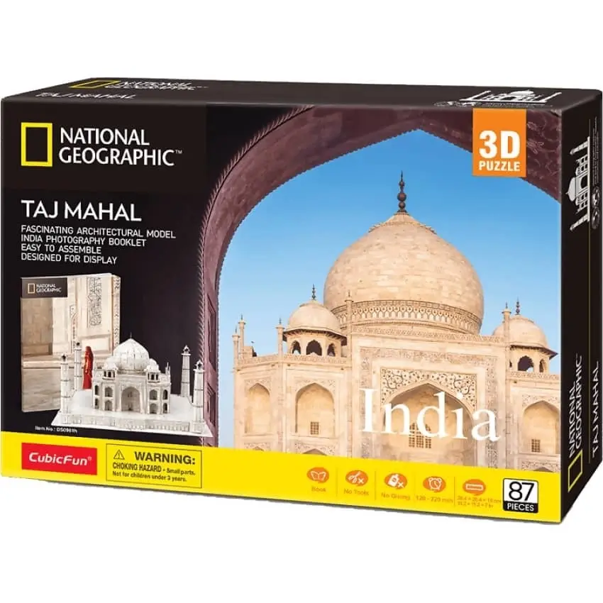 U Games - National Geographic India – Taj Mahal 87pc Puzzle