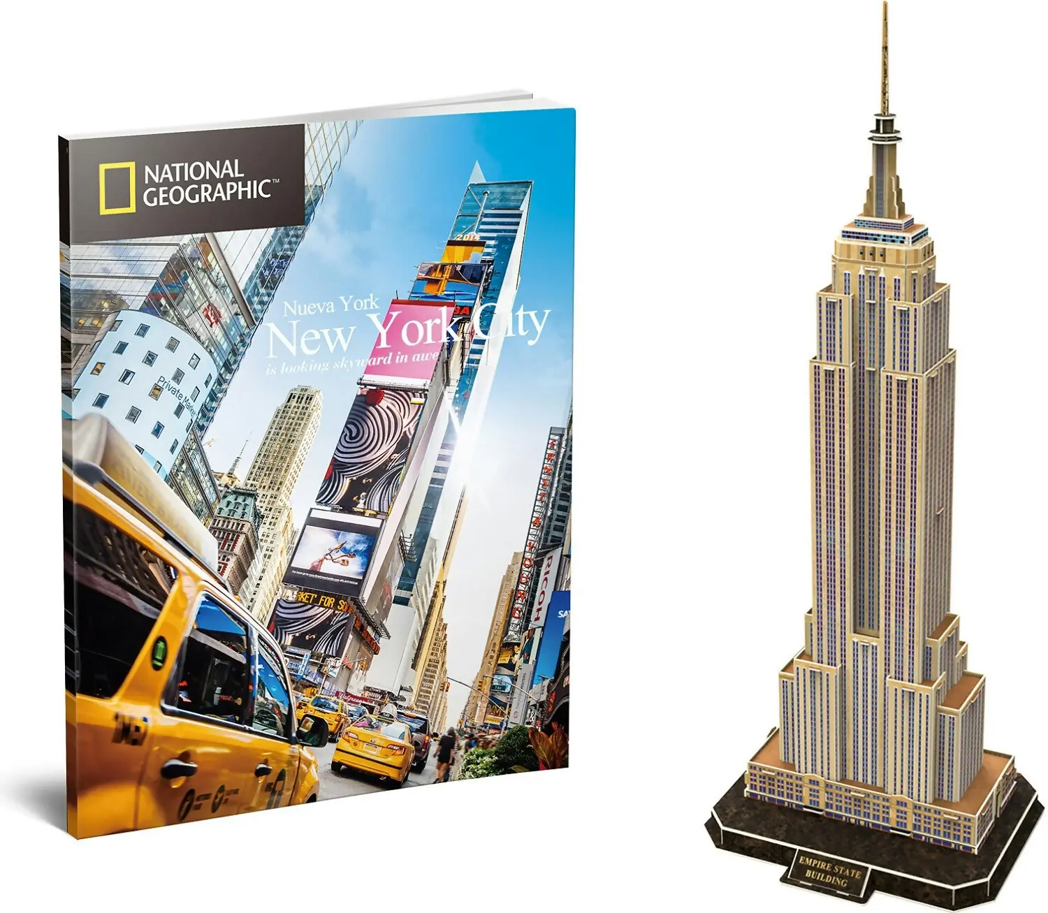 U Games - National Geographic New York – Empire State Building 3d Puzzle 66pc