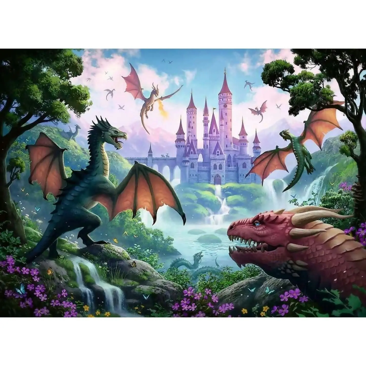 Ravensburger - The Dragons Wrath Jigsaw Puzzle XXL 300pc