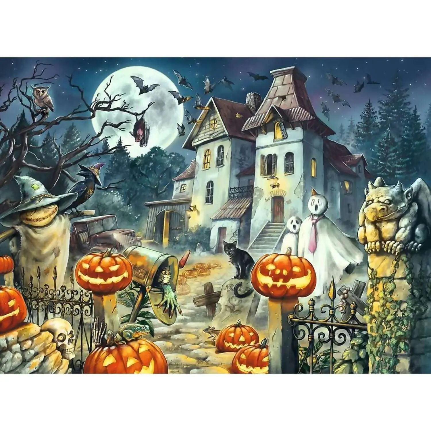 Ravensburger - Halloween House Jigsaw Puzzle Xxl 300pc