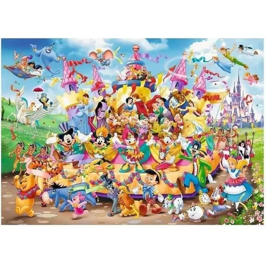 Ravensburger - Disney Carnival Characters Jigsaw Puzzle 1000 Pieces