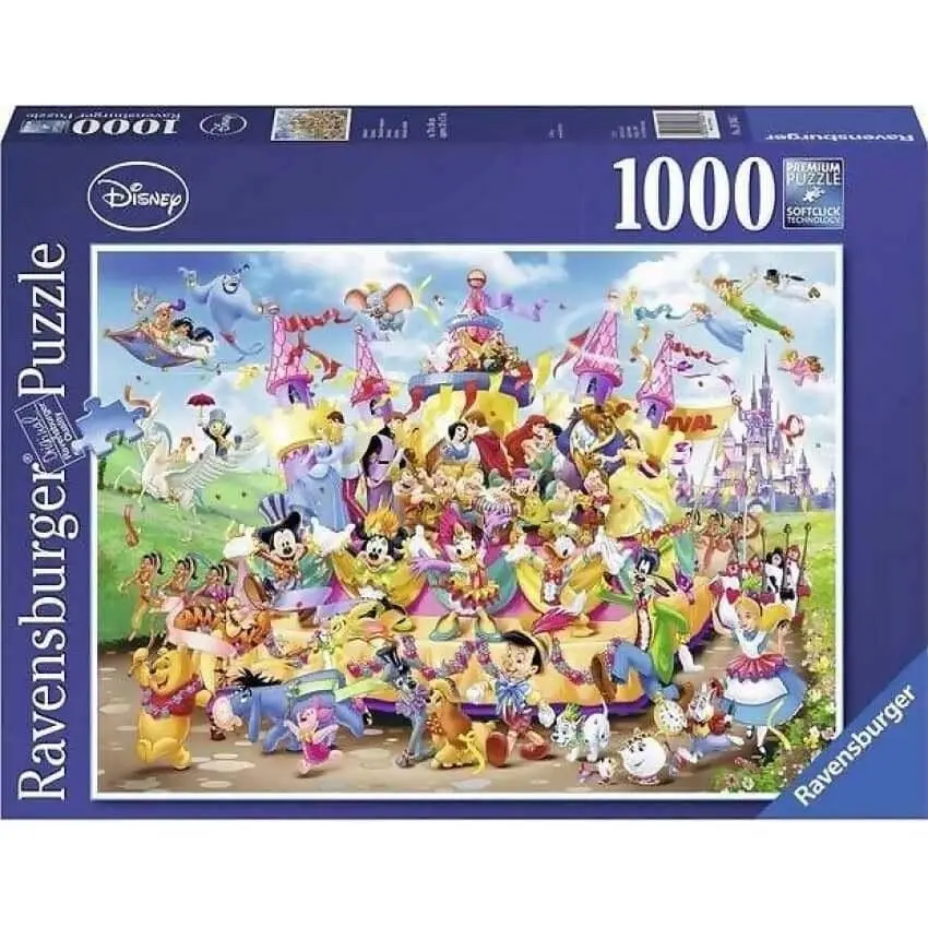 Ravensburger - Disney Carnival Characters Jigsaw Puzzle 1000 Pieces