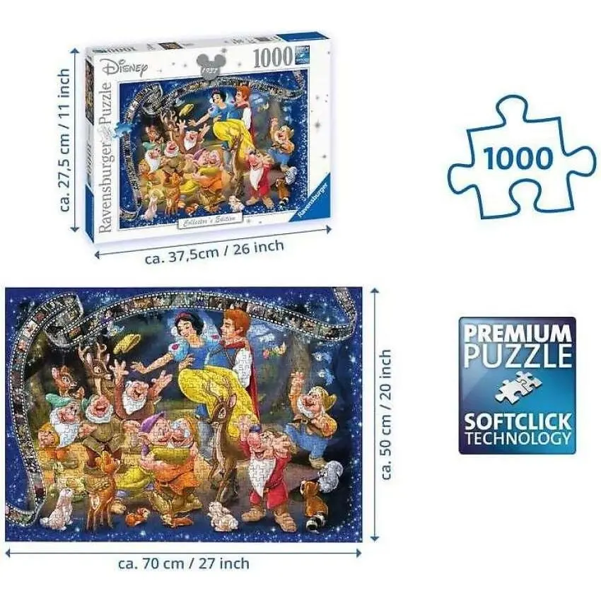 Ravensburger - Disney Snow White Jigsaw Puzzle 1000 Pieces