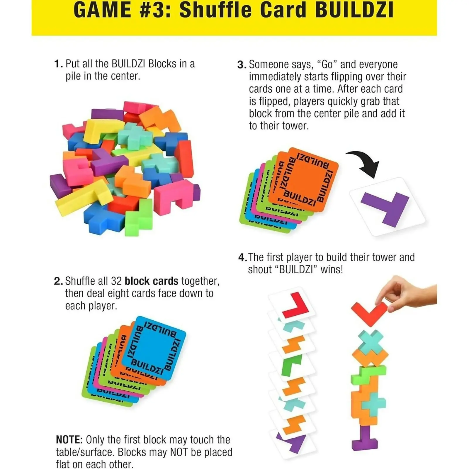 Tenzi - Buildzi - Block Building Game