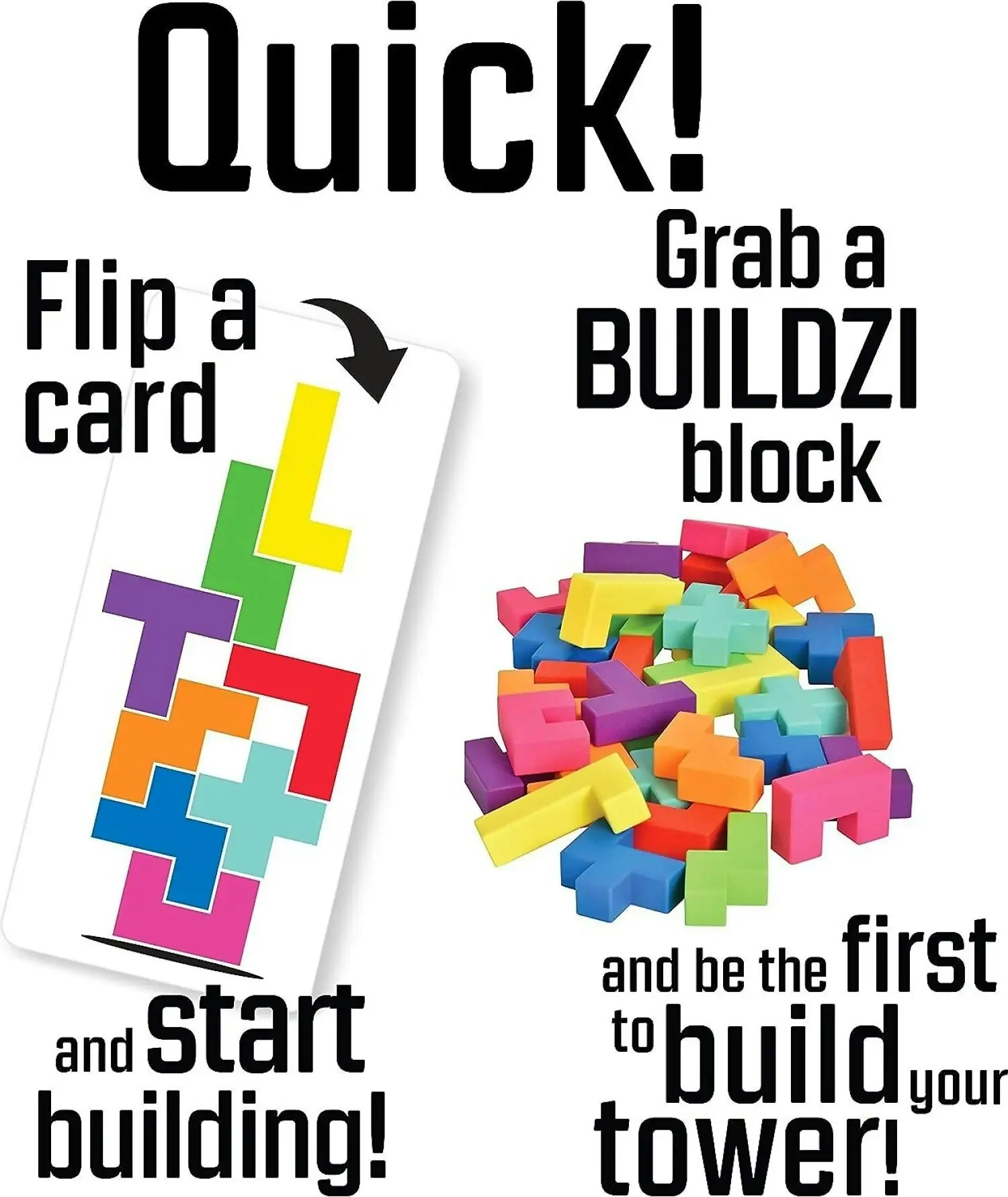 Tenzi - Buildzi - Block Building Game