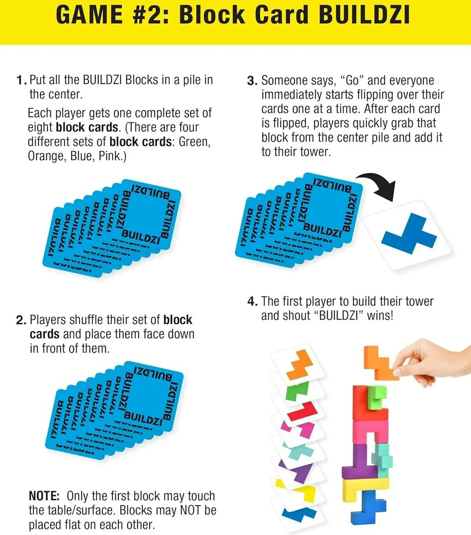 Tenzi - Buildzi - Block Building Game