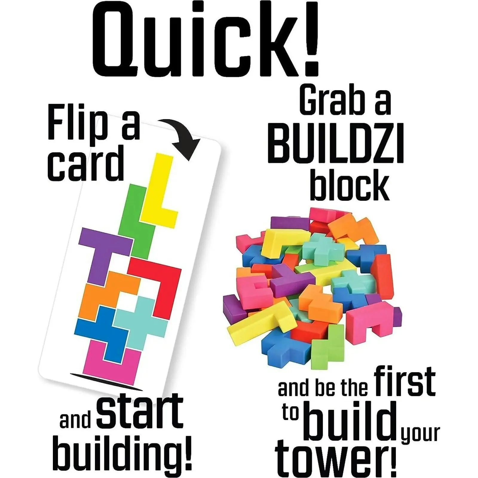 Tenzi - Buildzi - Block Building Game