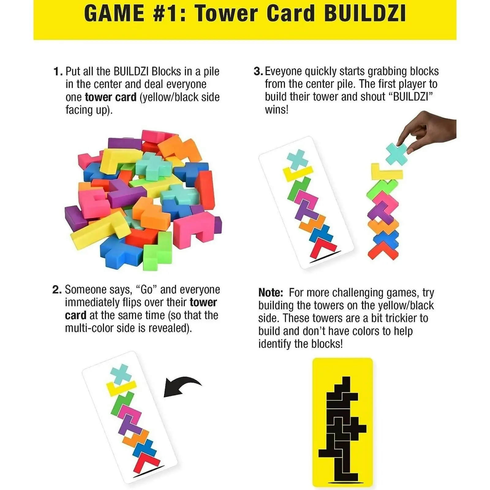 Tenzi - Buildzi - Block Building Game