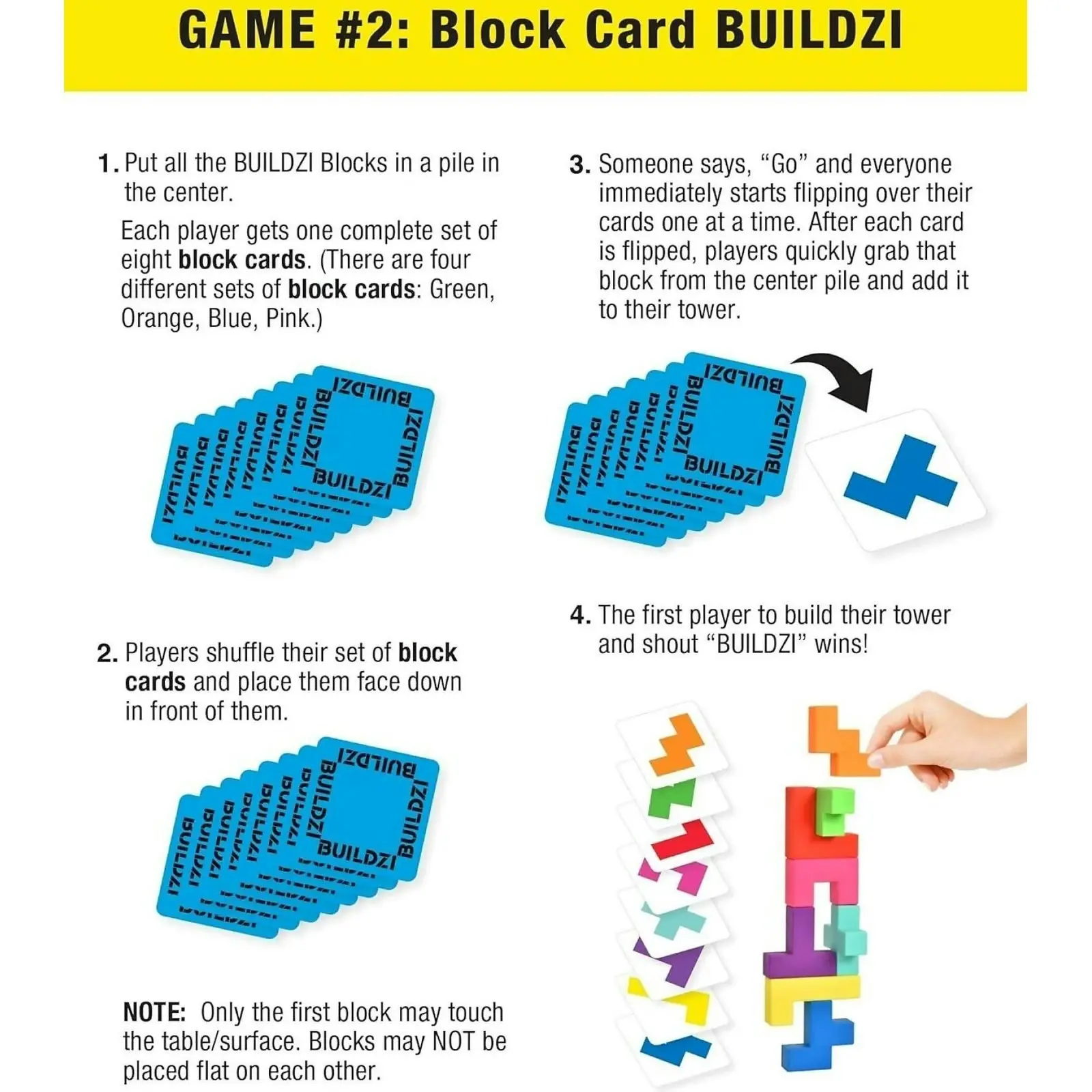 Tenzi - Buildzi - Block Building Game