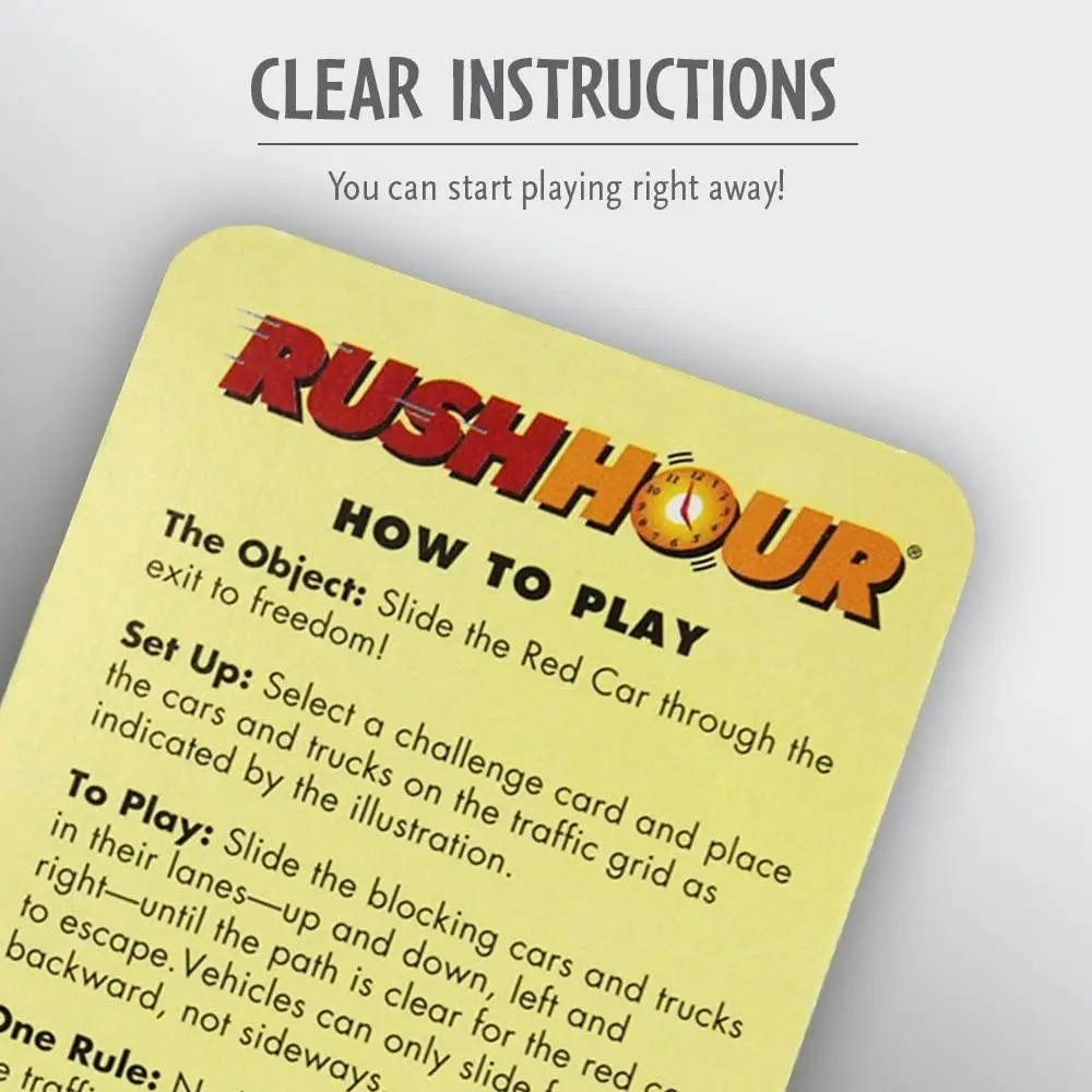 ThinkFun - Rush Hour Traffic Jam Logic Game