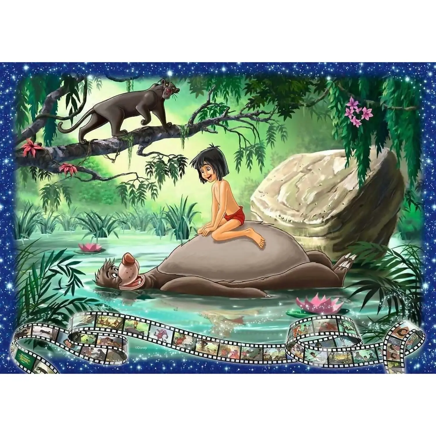 Ravensburger - Disney Jungle Book 1967 Disney Moments Collectors Edition Jigsaw Puzzle 1000pc