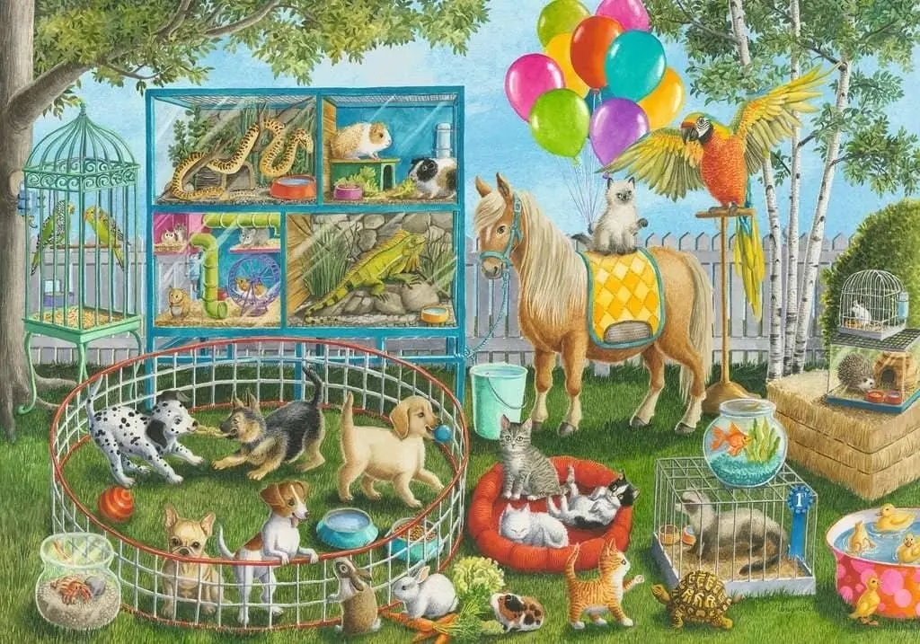 Ravensburger - Pet Fair Fun Jigsaw Puzzle 35 Pieces