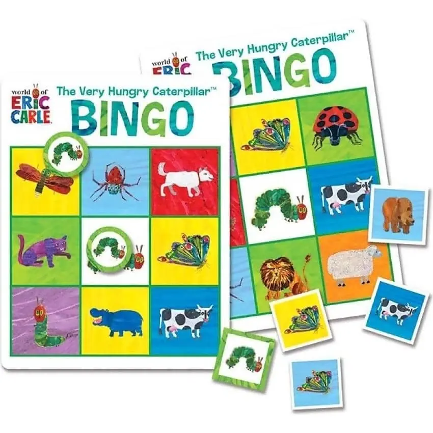 U Games - The Very Hungry Caterpillar Bingo & Matching Tin Game - Briarpatch