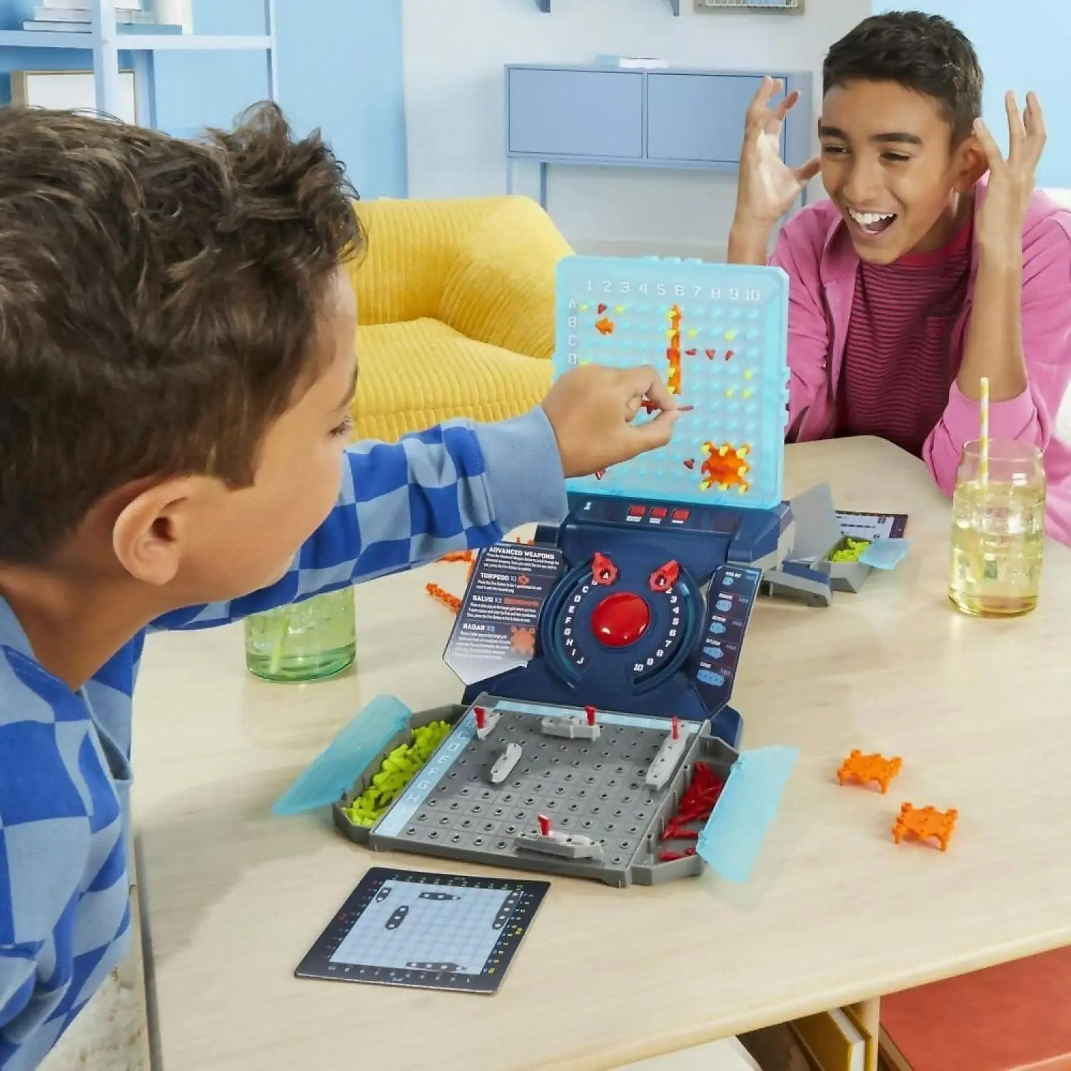 Hasbro - Electronic Battleship Board Game For Families And Kids Strategy Naval Combat Game Family Gifts Family Games Games For Kids