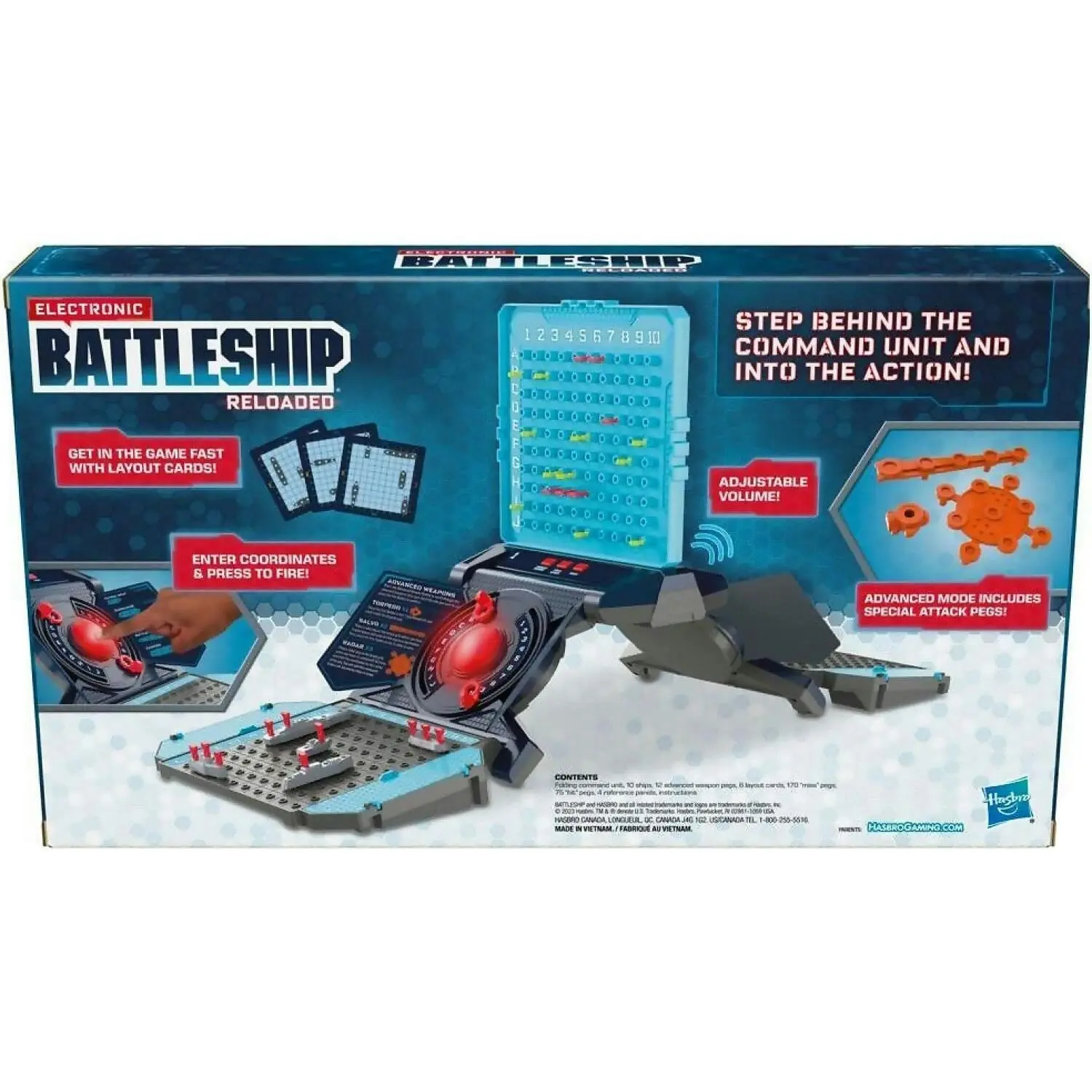 Hasbro - Electronic Battleship Board Game For Families And Kids Strategy Naval Combat Game Family Gifts Family Games Games For Kids