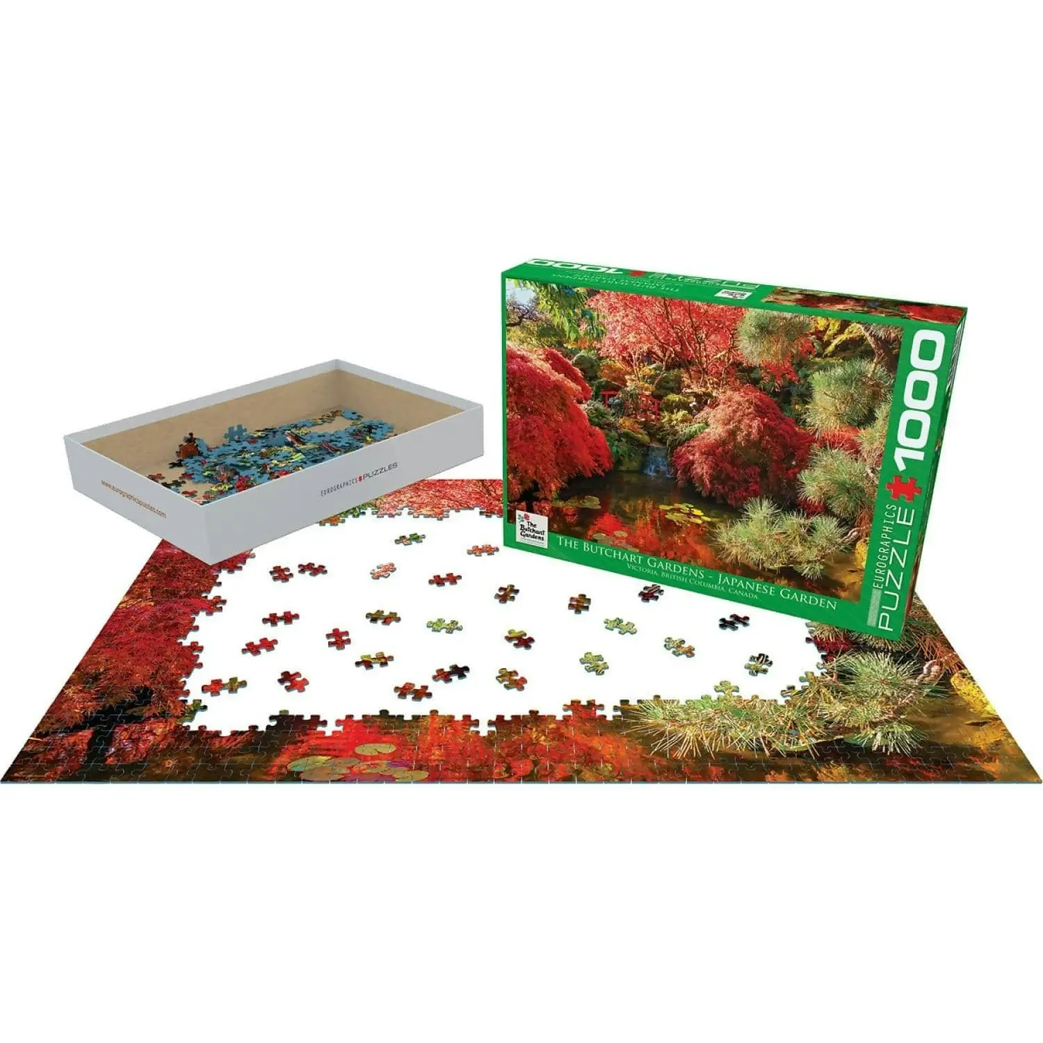 Eurographics - The Butchart Gardens Japanese Garden - Jigsaw Puzzle 1000pc