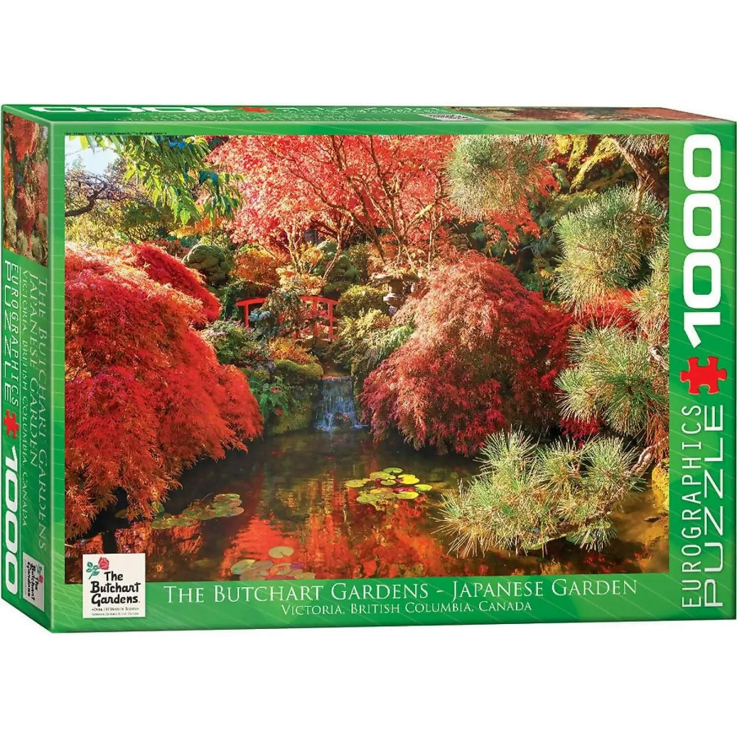 Eurographics - The Butchart Gardens Japanese Garden - Jigsaw Puzzle 1000pc