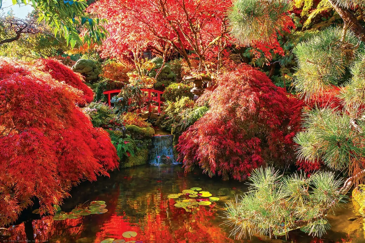 Eurographics - The Butchart Gardens Japanese Garden - Jigsaw Puzzle 1000pc