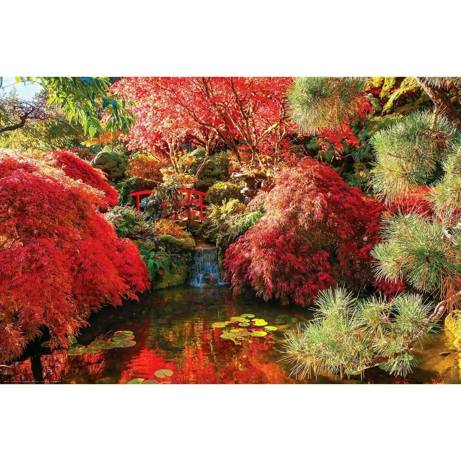 Eurographics - The Butchart Gardens Japanese Garden - Jigsaw Puzzle 1000pc